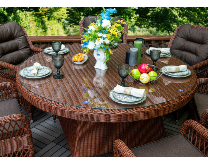 Комплект мебели из ротанга «Санторини Люкс»
