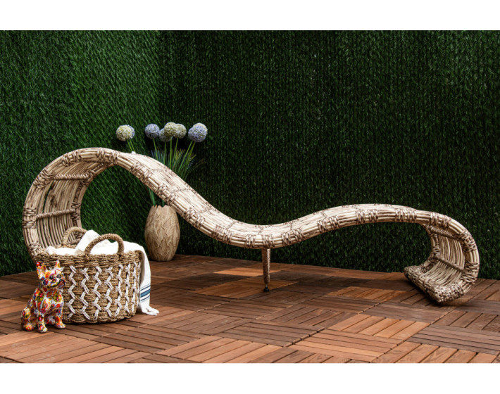 Шезлонг из ротанга «Аурелия Сан Лаунж»