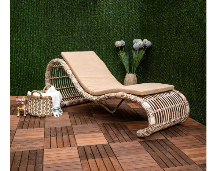 Шезлонг из ротанга «Аурелия Сан Лаунж»
