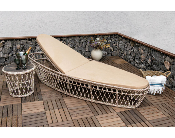Шезлонг из ротанга «Валенсия Гранд Релакс»