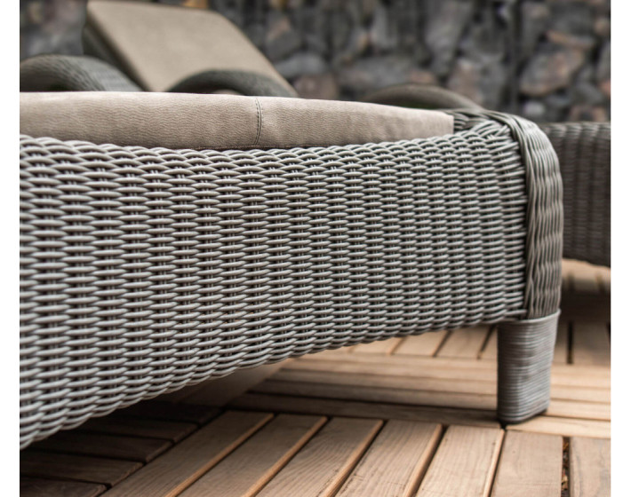 Шезлонг из ротанга «Лиора Релакс Плюс»