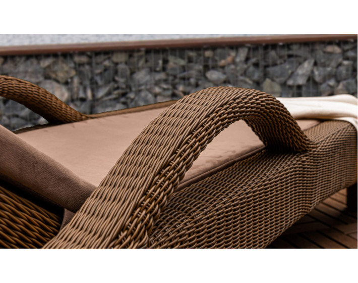 Шезлонг из ротанга «Лиора Релакс Плюс»