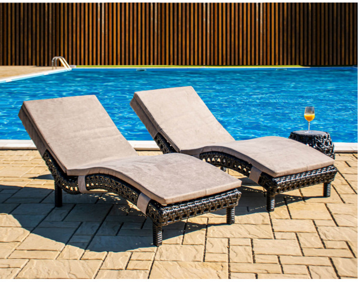 Шезлонг из ротанга «Савойя Лаунж»