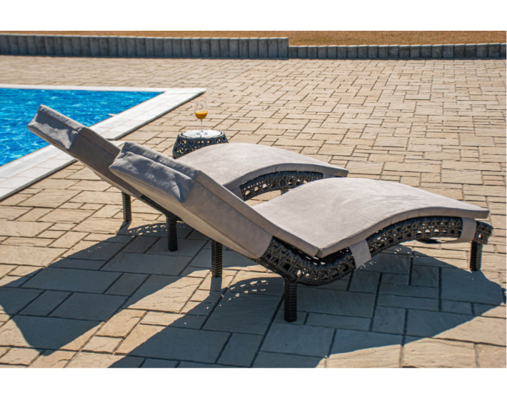 Шезлонг из ротанга «Савойя Лаунж»